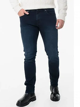 PEPE JEANS - Ανδρικό τζιν SLIM GYMDIGO JEANS TRACK PM20738987AG2 (000) Denim