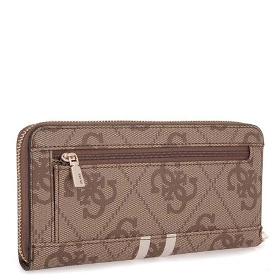 GUESS - Γυναικείο πορτοφόλι LAUREL II SLG SWOS7459146 LATTE LOGO