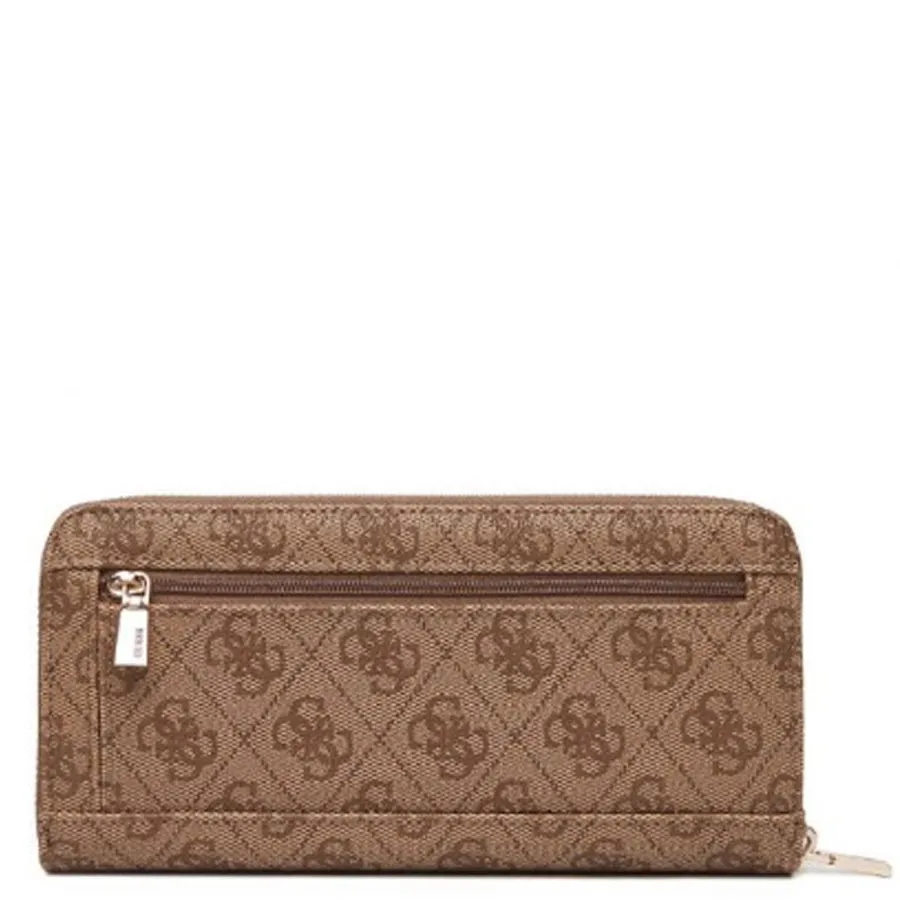 GUESS - Γυναικείο πορτοφόλι LAUREL SLG SWSG7459146 Latte Logo