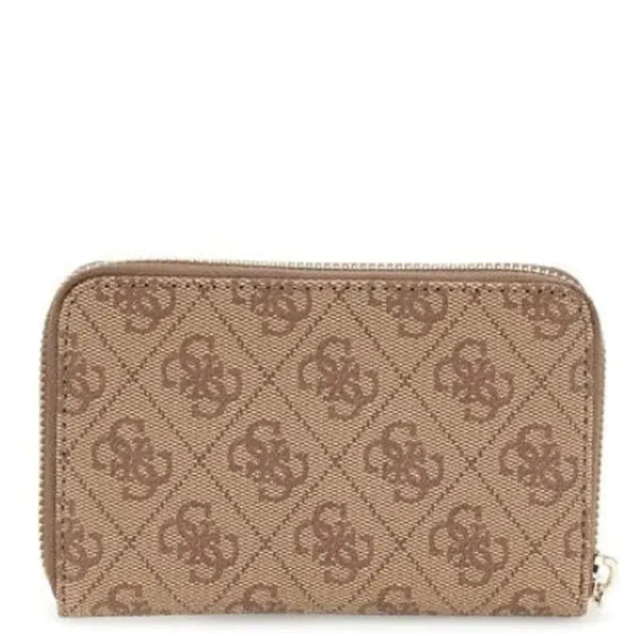 GUESS - Γυναικείο πορτοφόλι LAUREL II SLG SWSG7459140 Latte Logo