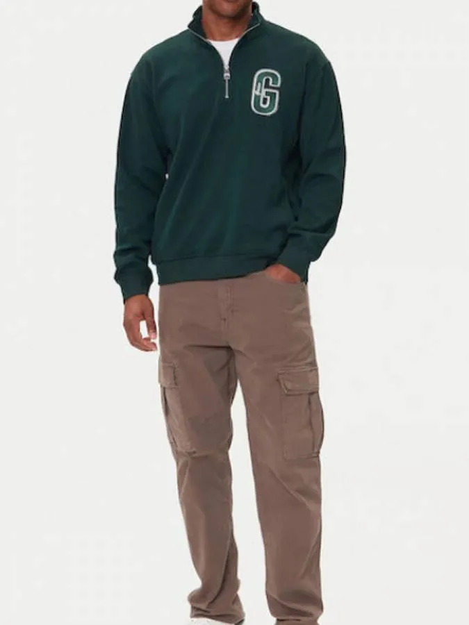 GUESS - Ανδρική μπλούζα M5BQ18K0552-G8H6 Πράσινο