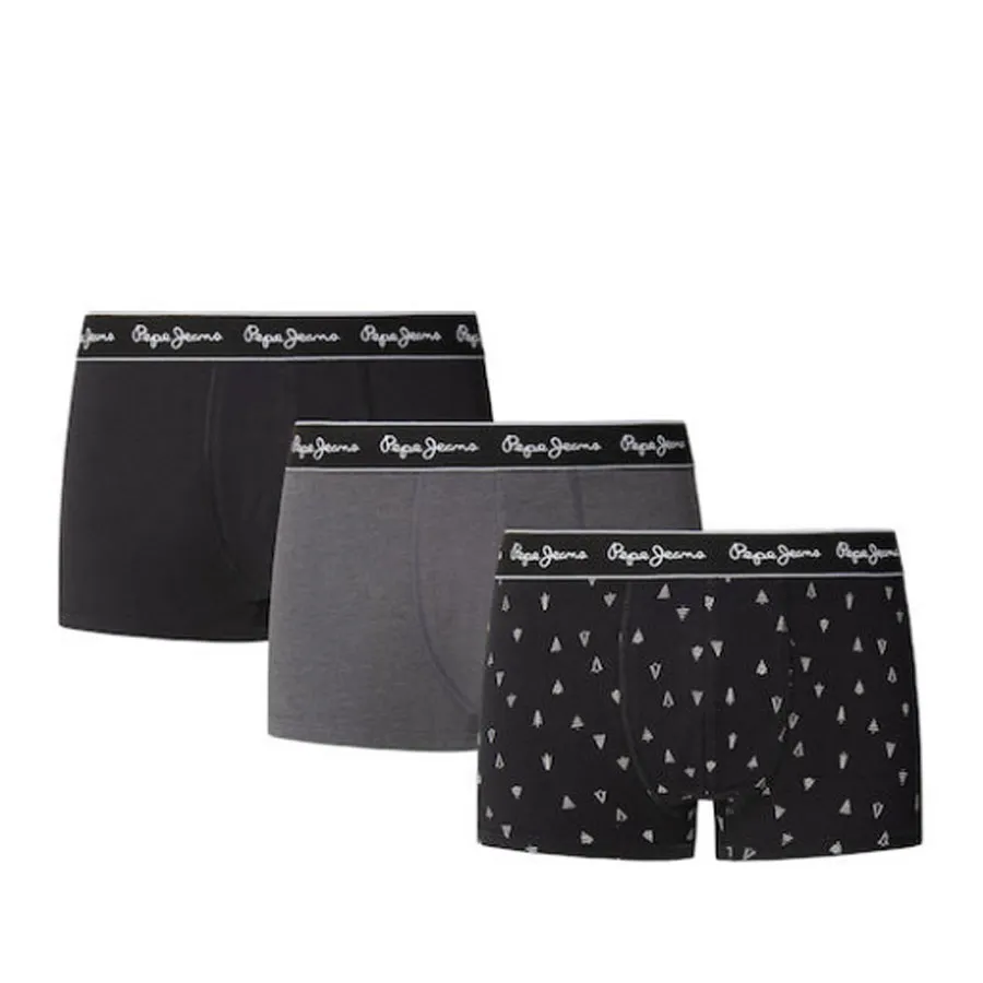 PEPE JEANS - Ανδρικά εσώρουχα CHRISTMAS TREE TK 3P PMU11192 (999) Multi