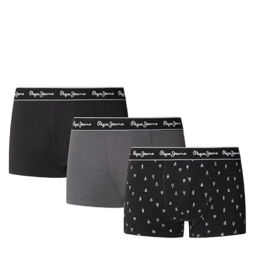 PEPE JEANS - Ανδρικά εσώρουχα CHRISTMAS TREE TK 3P PMU11192 (999) Multi