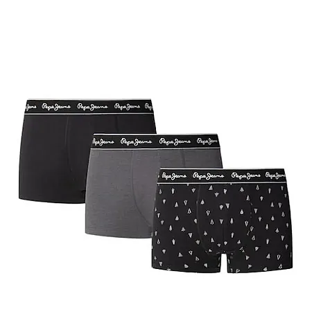 PEPE JEANS - Ανδρικά εσώρουχα CHRISTMAS TREE TK 3P PMU11192 (999) Multi