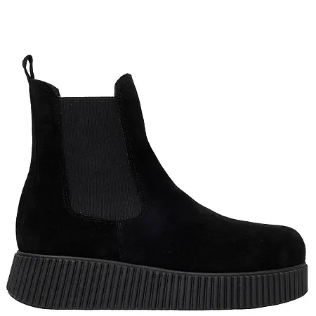 SANTE - Γυναικεία μποτάκια με ιδιαίτερα άνετη φόρμα 25-509-01 Μαύρο