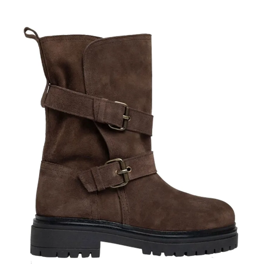 SANTE - Γυναικεία μποτάκια με ιδιαίτερα άνετη φόρμα 25-525-32 Καφέ