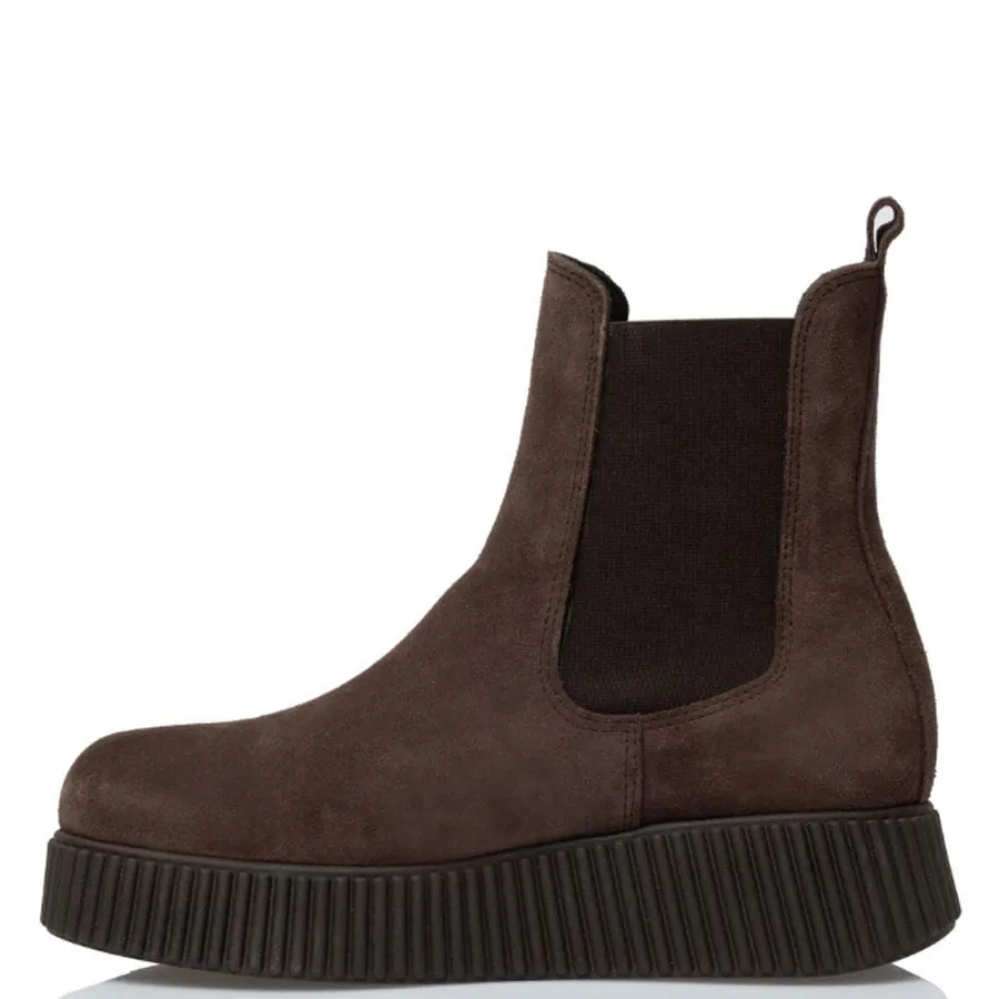 SANTE - Γυναικεία μποτάκια με ιδιαίτερα άνετη φόρμα 25-509-32 Καφέ