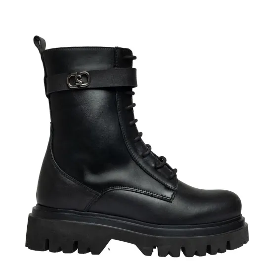 SANTE - Γυναικεία μποτάκια 25-529-01 Μαύρο