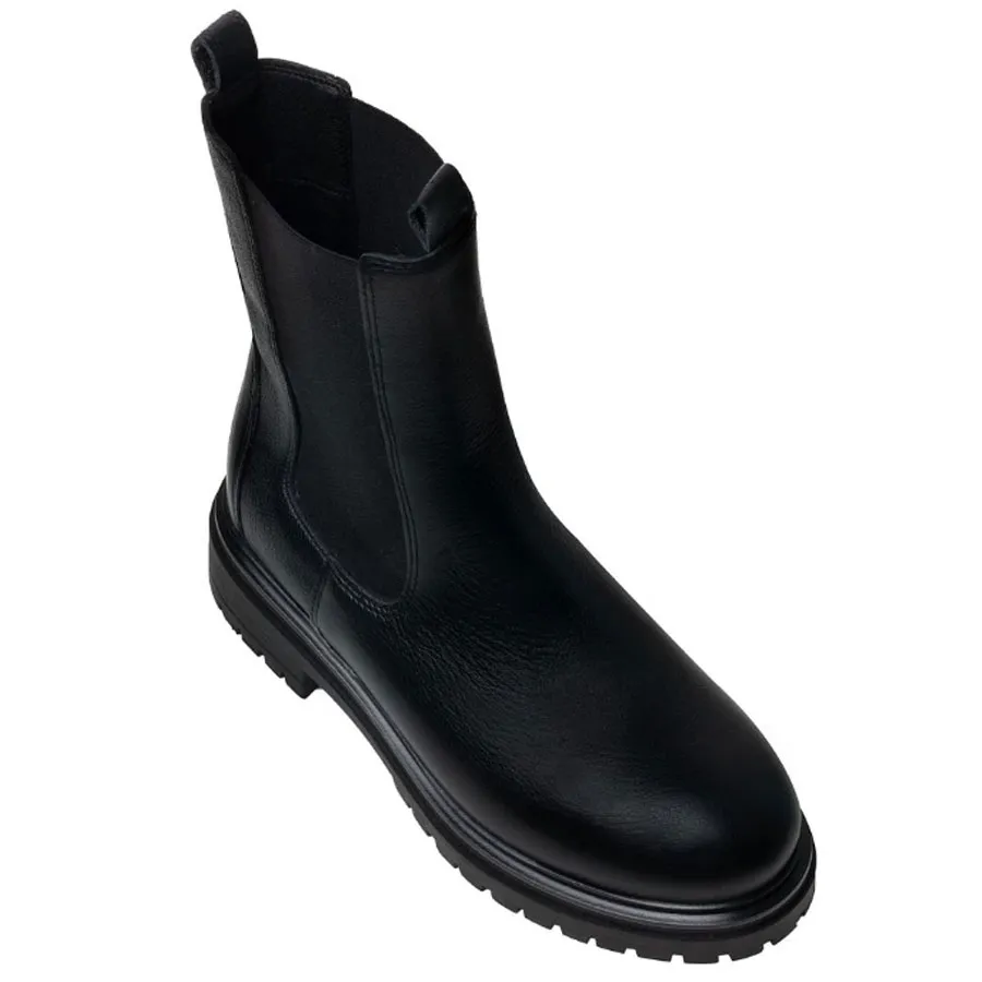 SANTE - Γυναικεία μποτάκια με ιδιαίτερα άνετη φόρμα 25-520-01 Μαύρο