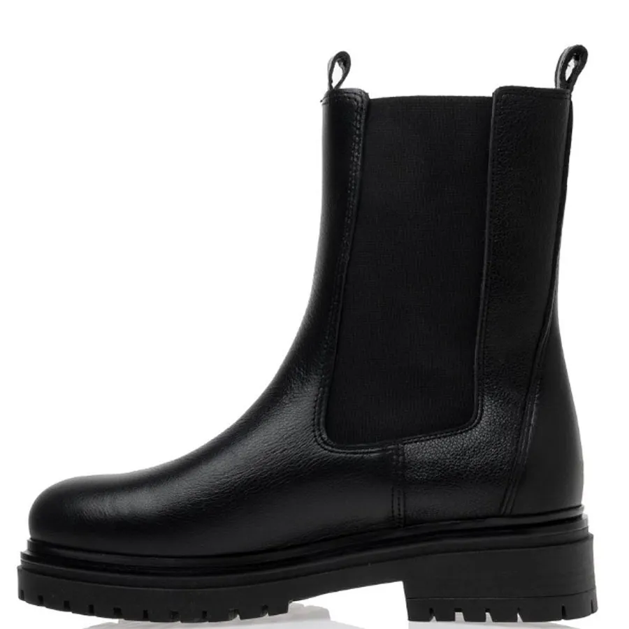 SANTE - Γυναικεία μποτάκια με ιδιαίτερα άνετη φόρμα 25-520-01 Μαύρο