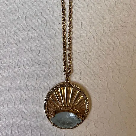 GREGIO - Γυναικείο κολιέ 11111 επιχρυσωμένο ασημί (925)