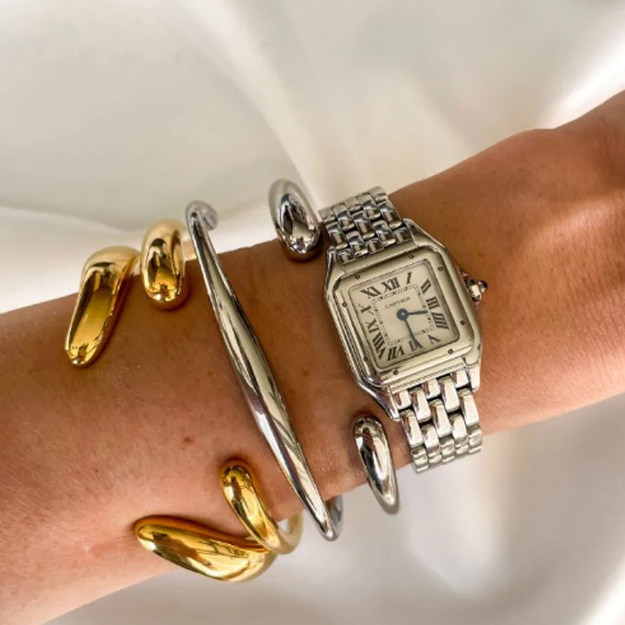 ALMYNOMA - Γυναικείο βραχιόλι ATALANTI GOLD CUFF Χρυσό