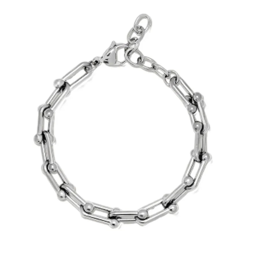 ALMYNOMA - Γυναικείο βραχιόλι ETERNAL SILVER BRACELET Ασημί