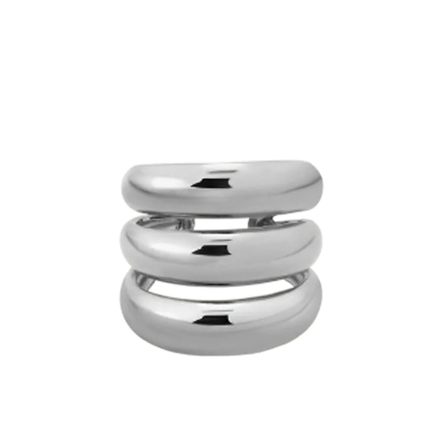 ALMYNOMA - Γυναικείο δαχτυλίδι NOLENE RING Ασημί