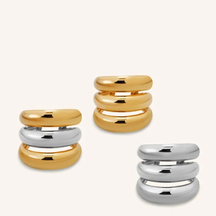 ALMYNOMA - Γυναικείο δαχτυλίδι NOLENE RING Ασημί