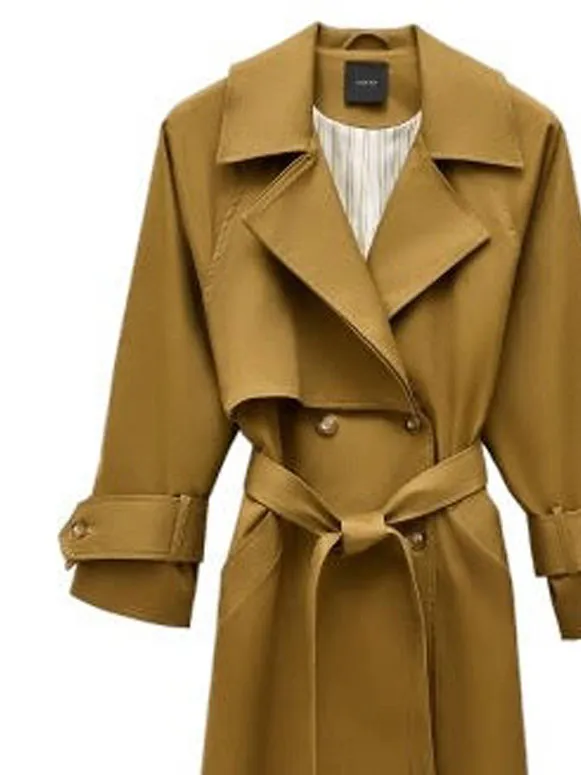 LUMINA - Γυναικεία καπαρντίνα LD5115 Camel