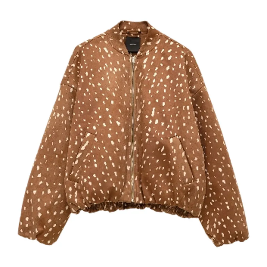 LUMINA - Γυναικείο μπουφάν LD5117 Brown