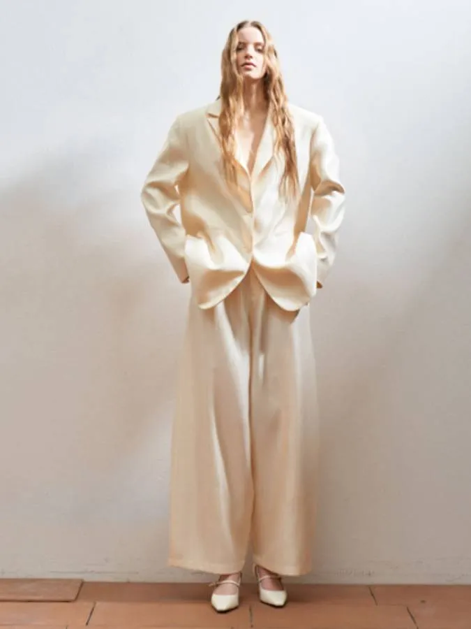 LUMINA - Γυναικείο σακάκι LC260072 Beige