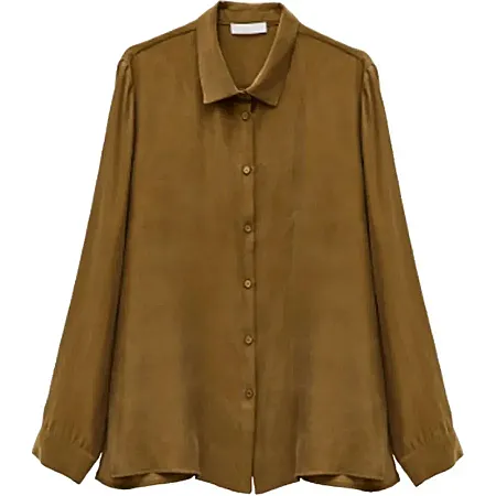 LUMINA - Γυναικείο πουκάμισο LC260093 Brown