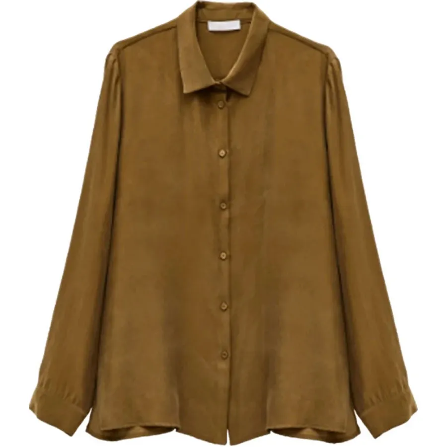 LUMINA - Γυναικείο πουκάμισο LC260093 Brown