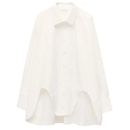 LUMINA - Γυναικείο πουκάμισο LC260117 White