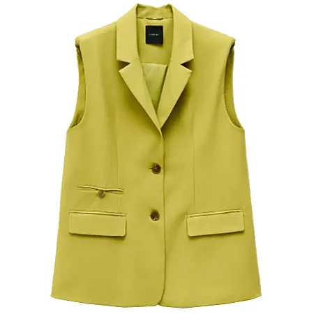 LUMINA - Γυναικείο γιλέκο LC260097 Green Olive