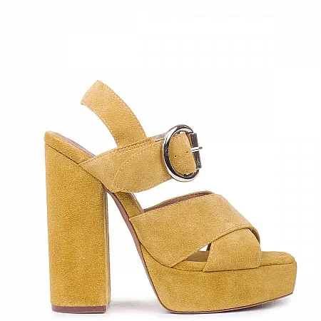 Jeffrey Campbell - ELVINA HIGH HELLED PLATFORMS ( YELLOW) -