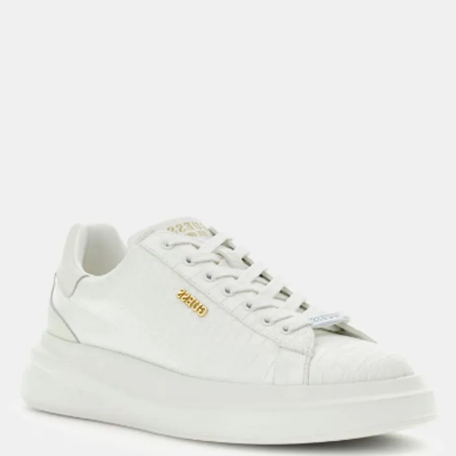 GUESS - Ανδρικά sneakers FMPELAELE12-WHITE Λευκό