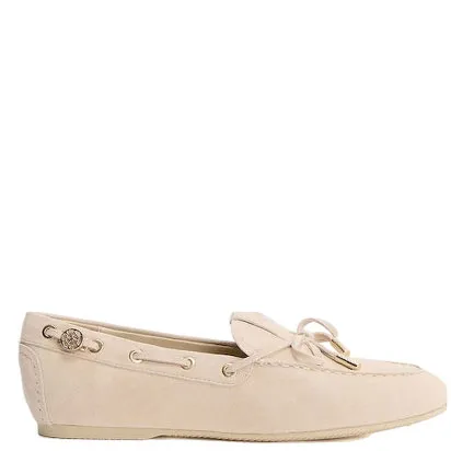 GUESS - Γυναικεία μοκασίνια FLPAISSUE14-BEIGE Μπεζ