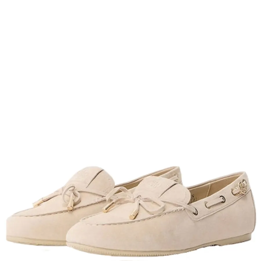 GUESS - Γυναικεία μοκασίνια FLPAISSUE14-BEIGE Μπεζ