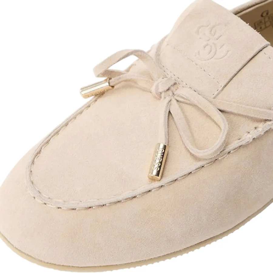 GUESS - Γυναικεία μοκασίνια FLPAISSUE14-BEIGE Μπεζ