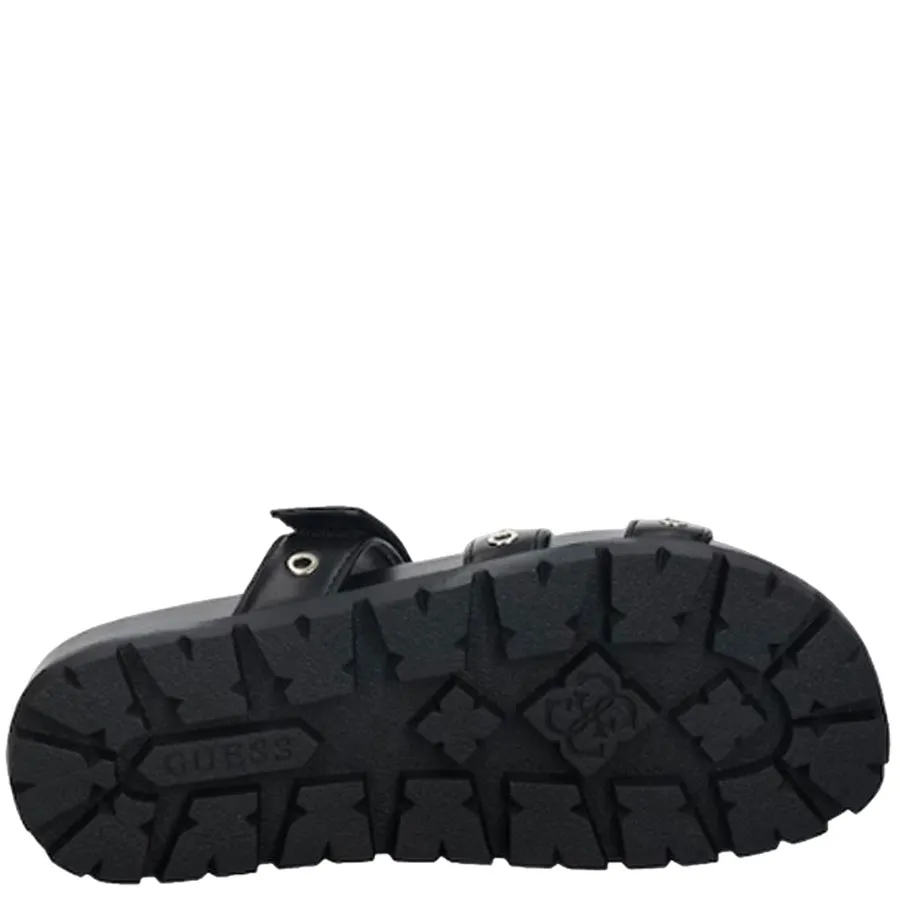 GUESS - Γυναικείες παντόφλες  FLPFASELE03-BLACK Μαύρο