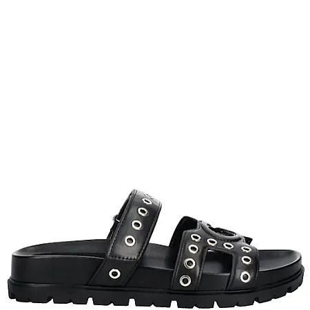 GUESS - Γυναικείες παντόφλες  FLPFASELE03-BLACK Μαύρο