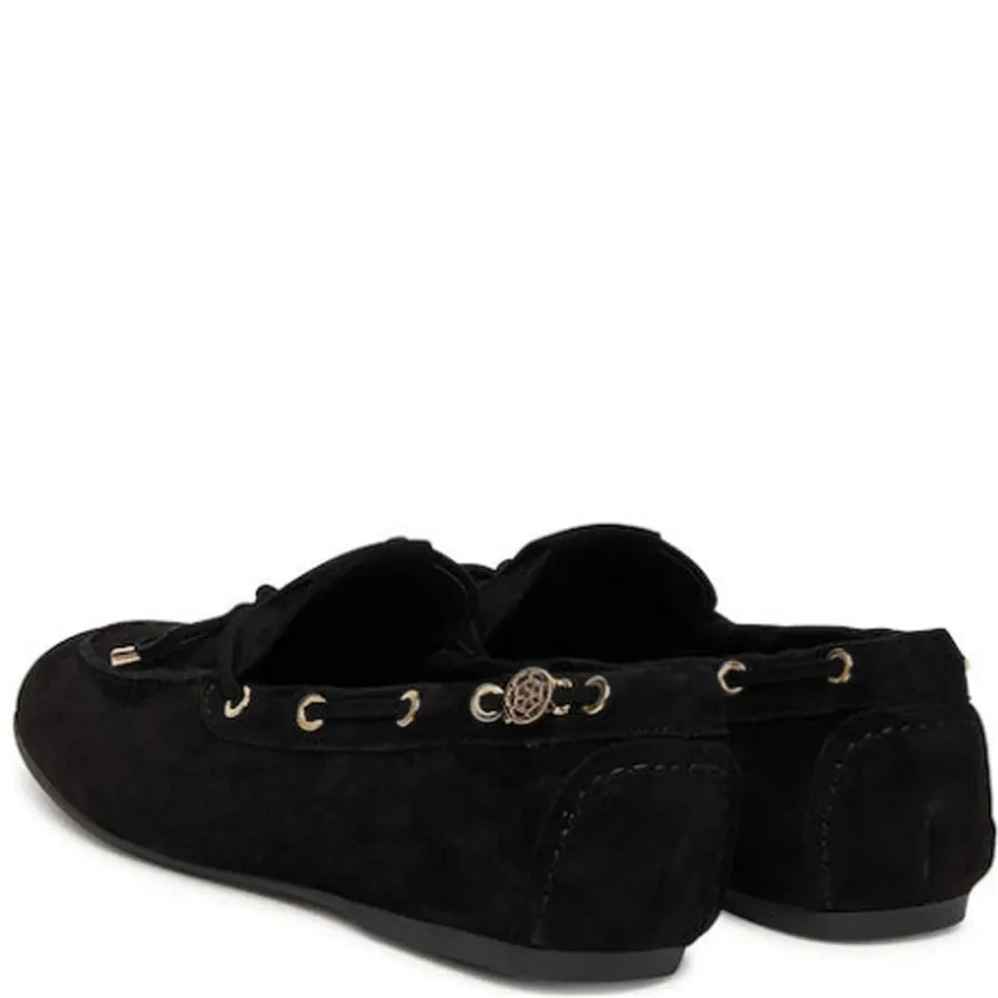 GUESS - Γυναικεία μοκασίνια FLPAISSUE14-BLACK Μαύρο