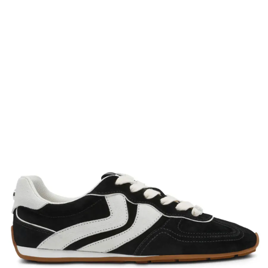 STEVE MADDEN - Γυναικεία sneakers ABBI-SM 11005187-015 Black Suede