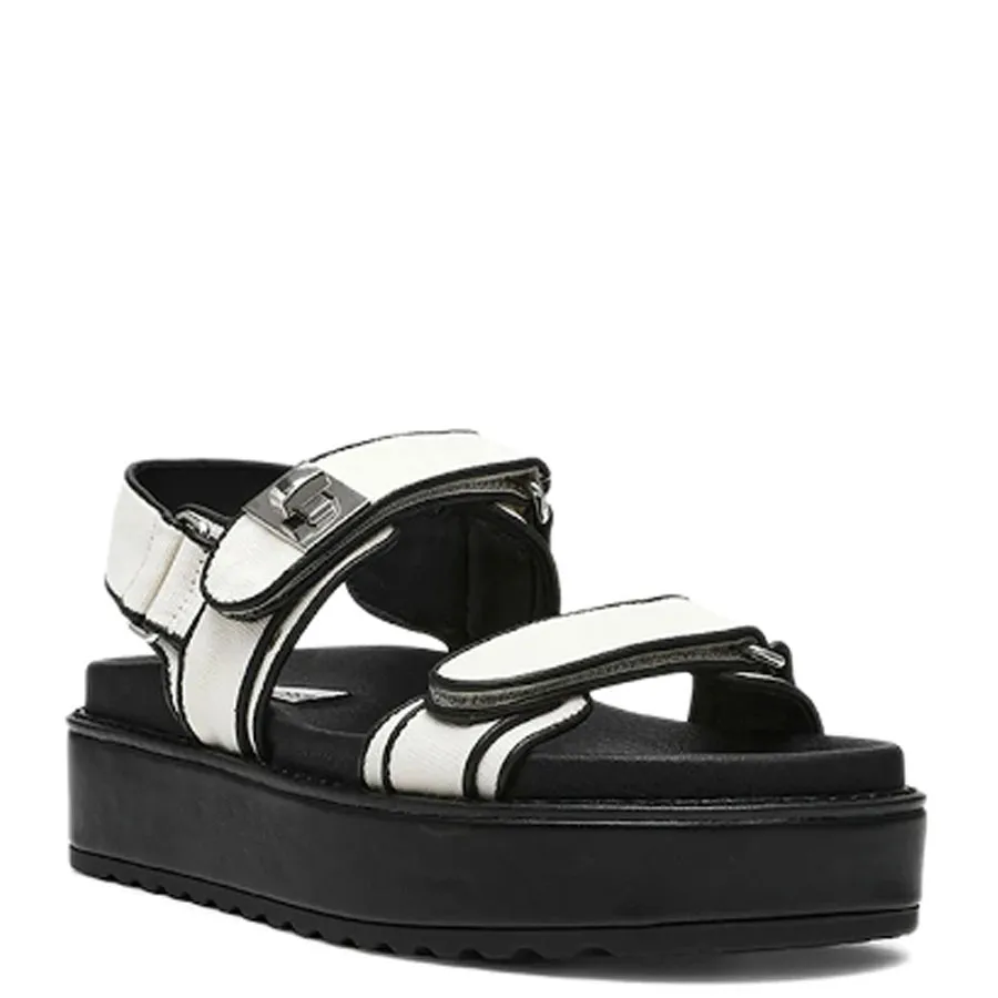 STEVE MADDEN - Γυναικεία πλατφόρμες BIGMONA 11003034-031 Black/Bone