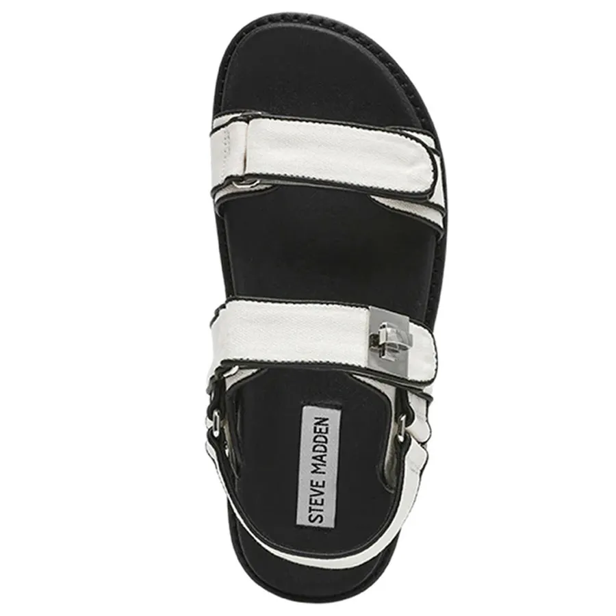 STEVE MADDEN - Γυναικεία πλατφόρμες BIGMONA 11003034-031 Black/Bone