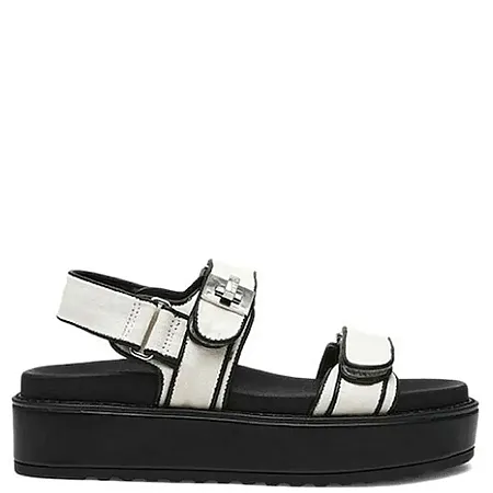 STEVE MADDEN - Γυναικεία πλατφόρμες BIGMONA 11003034-031 Black/Bone