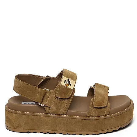 STEVE MADDEN - Γυναικεία πλατφόρμες BIGMONA 11003034-215 Tan Suede