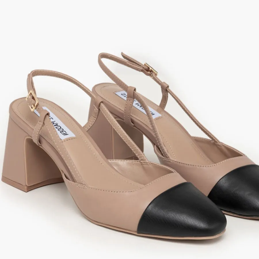 STEVE MADDEN - Γυναικείες γόβες ZEINA 11003126-TNB Tan/Black
