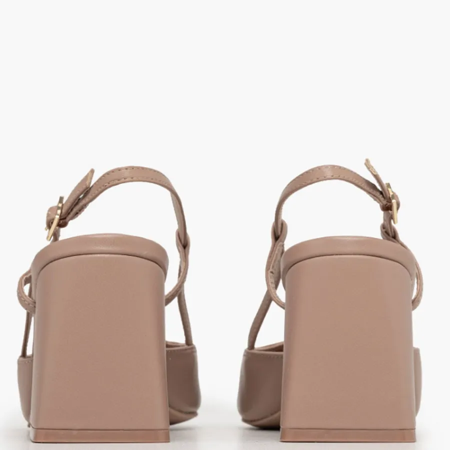 STEVE MADDEN - Γυναικείες γόβες ZEINA 11003126-TNB Tan/Black