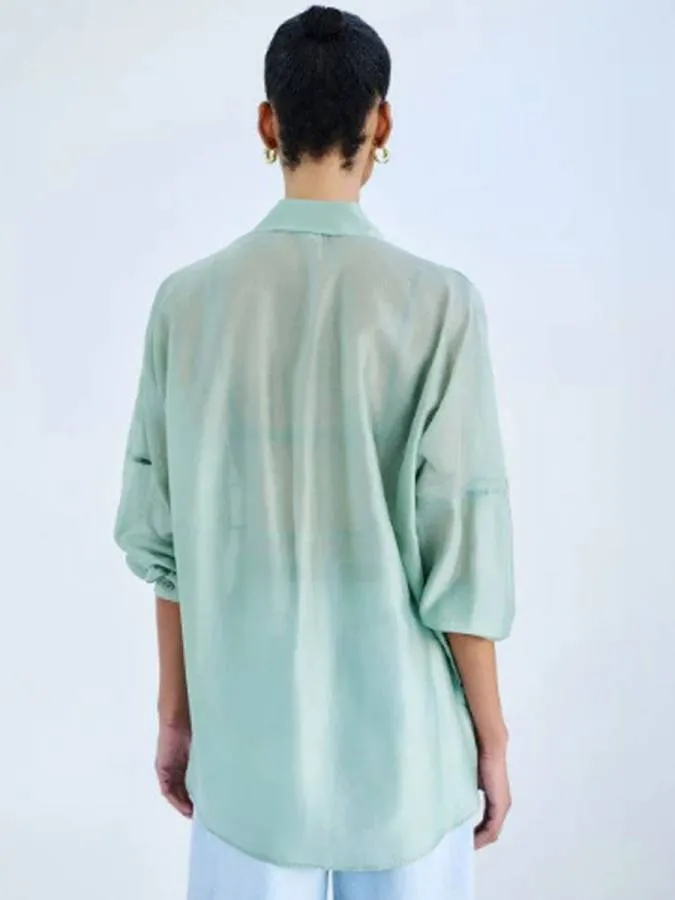 ACCESS - Γυναικείο πουκάμισο 63-7071-ALOE