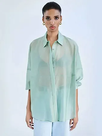 ACCESS - Γυναικείο πουκάμισο 63-7071-ALOE