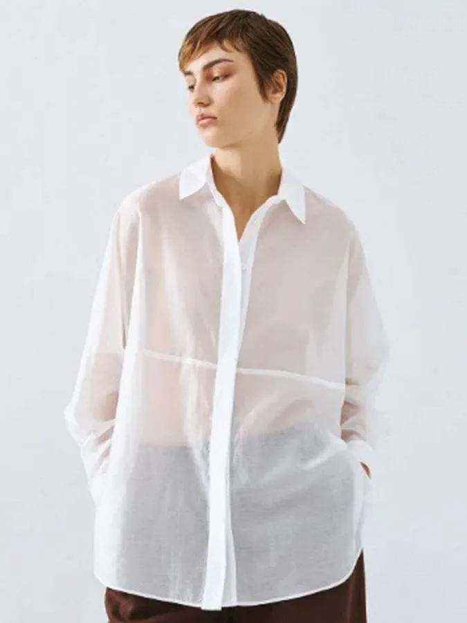 ACCESS - Γυναικείο πουκάμισο 63-7071-OFWHT