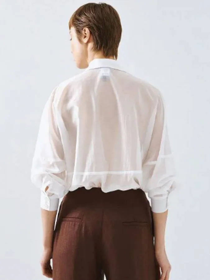 ACCESS - Γυναικείο πουκάμισο 63-7071-OFWHT