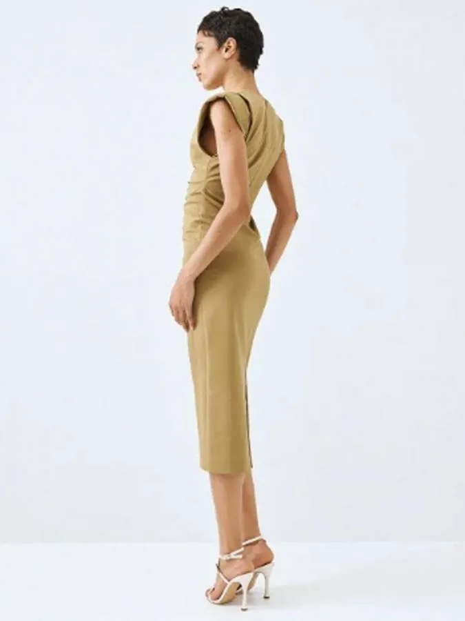 ACCESS - Γυναικείο φόρεμα 63-3409-OLIVE