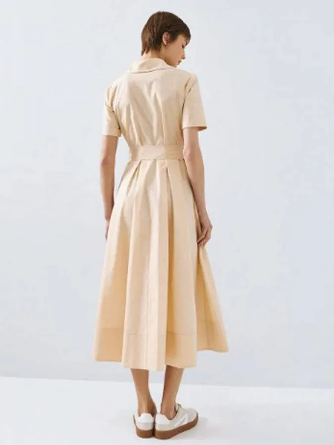 ACCESS - Γυναικείο φόρεμα 63-3318-BEIGE