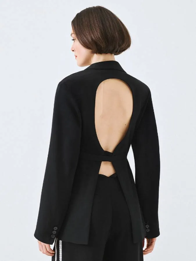 ACCESS - Γυναικείο σακάκι 63-1006-BLACK