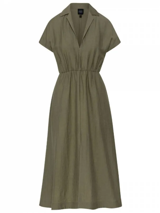 ACCESS - Γυναικείο φόρεμα 63-3386-OLIVE