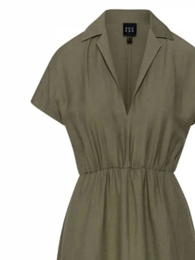 ACCESS - Γυναικείο φόρεμα 63-3386-OLIVE